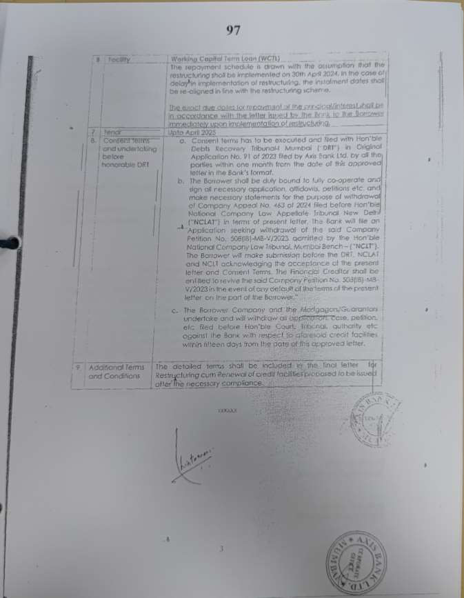 Exhibit reproduced from the original judgment