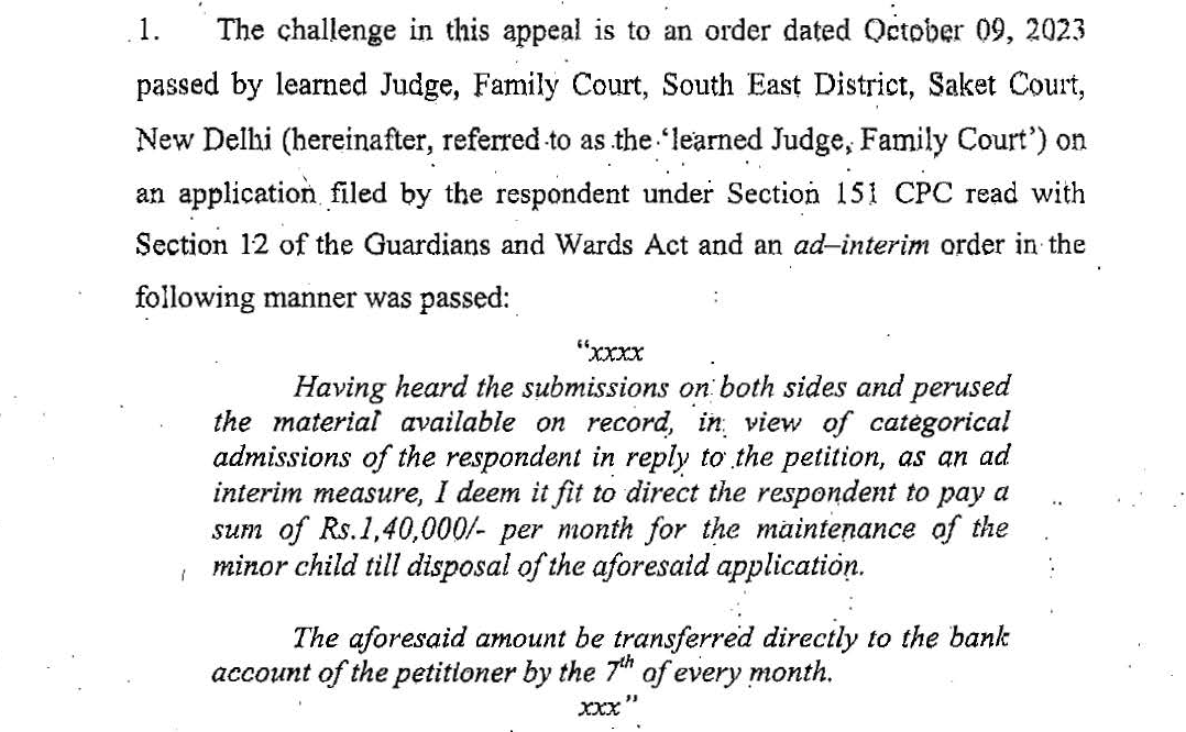 Exhibit reproduced from the original judgment
