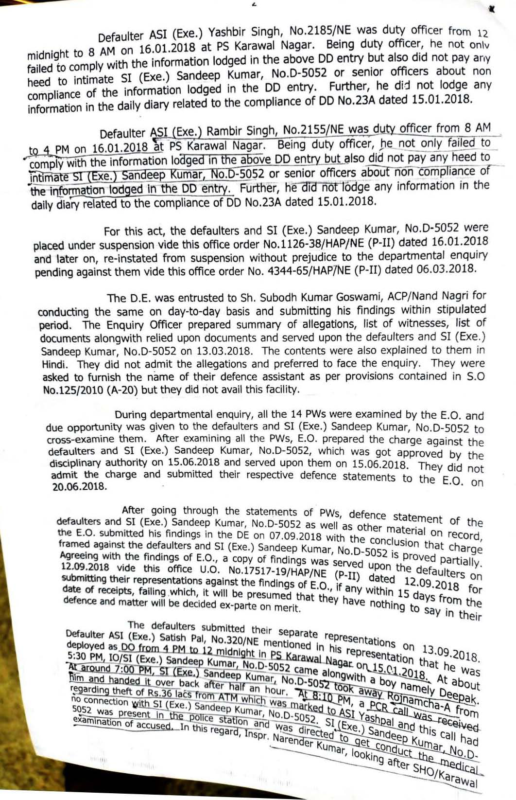 Exhibit reproduced from the original judgment